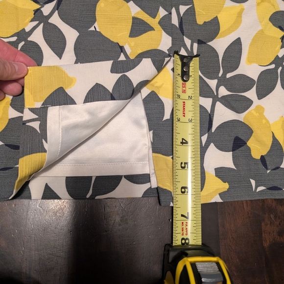 Floral Print Women's Skirt - Yellow and Gray - Picture 10 of 13